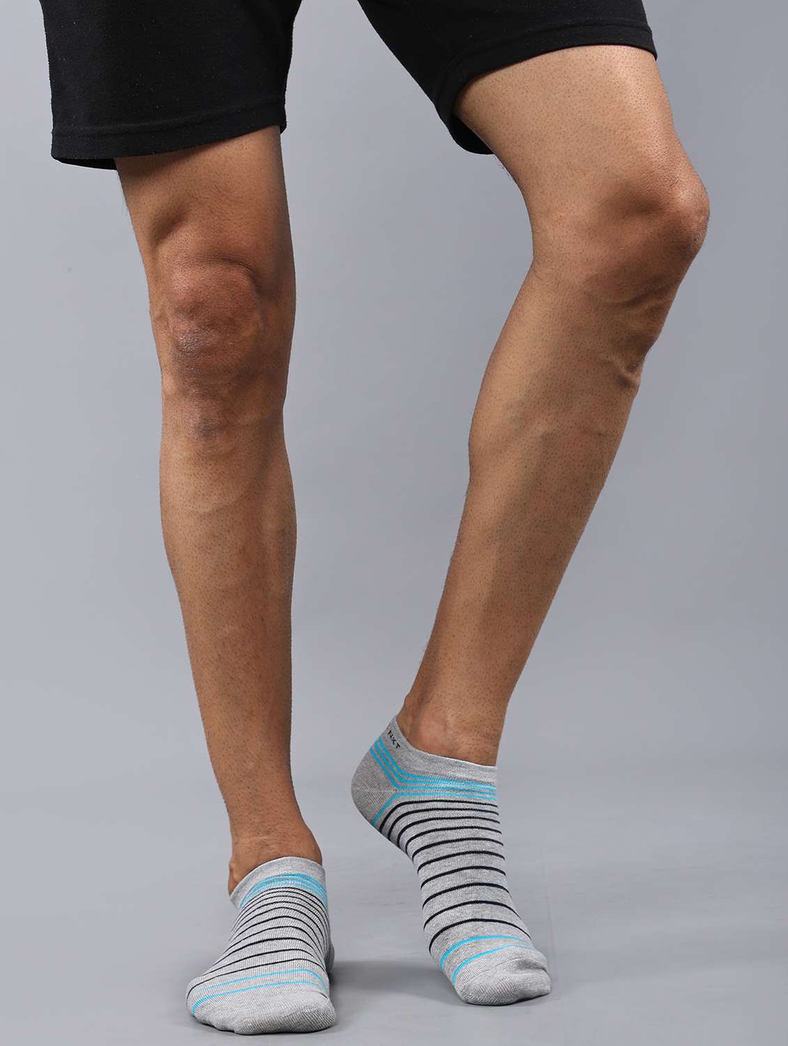 men pack of 3 striped ankle length sock - 21863718 -  Standard Image - 2