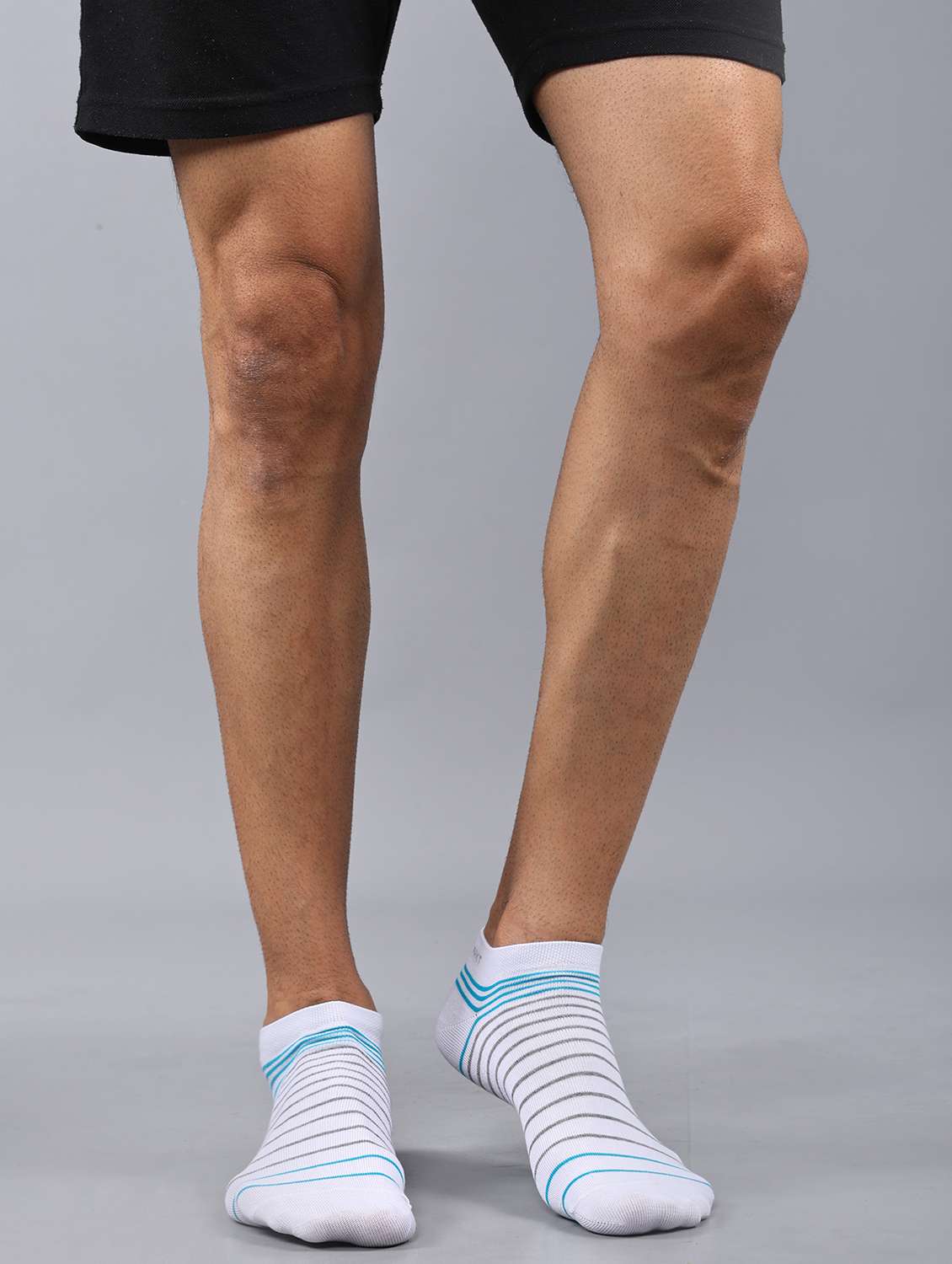 men pack of 3 striped ankle length sock - 21863719 -  Standard Image - 2