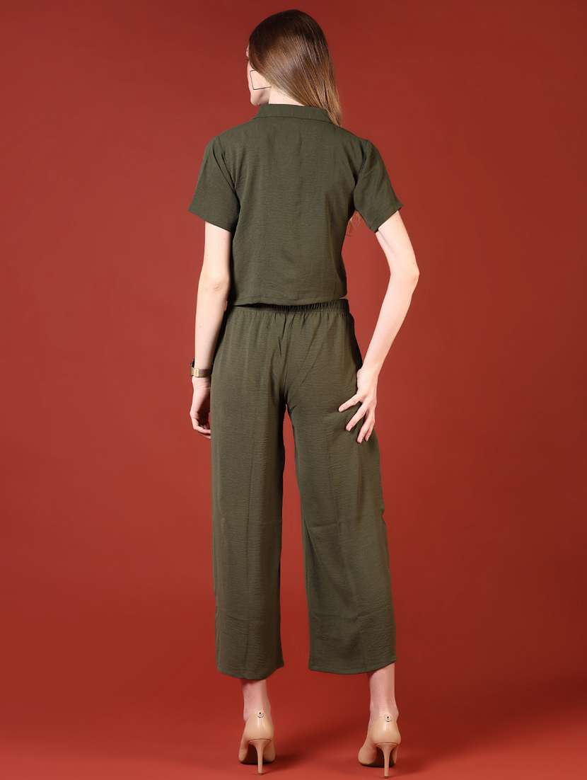 olive cotton coord set - 21864399 -  Standard Image - 2