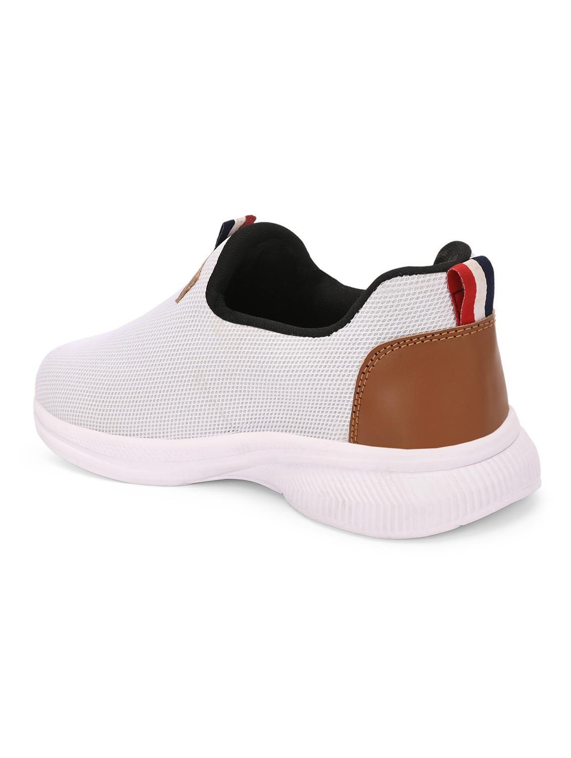 men white slip on sport shoe - 21866048 - Standard Image - 2