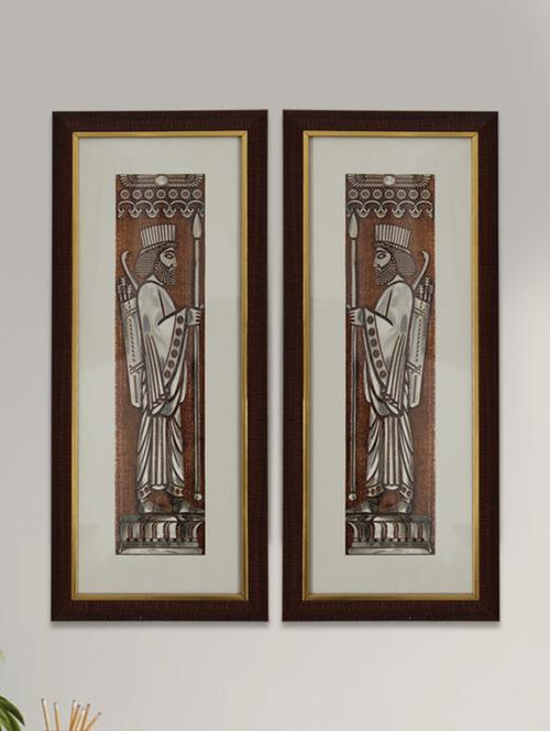 the archaemenid soldier wall painting - 21866052 - Standard Image - 0