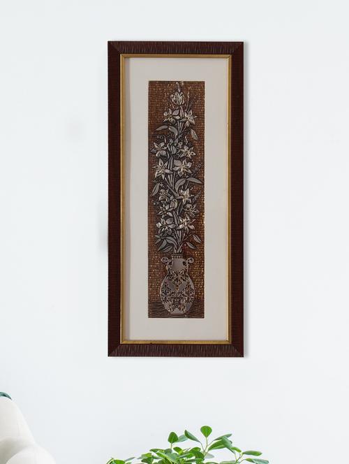 vintage flower wall painting - 21866053 - Standard Image - 0
