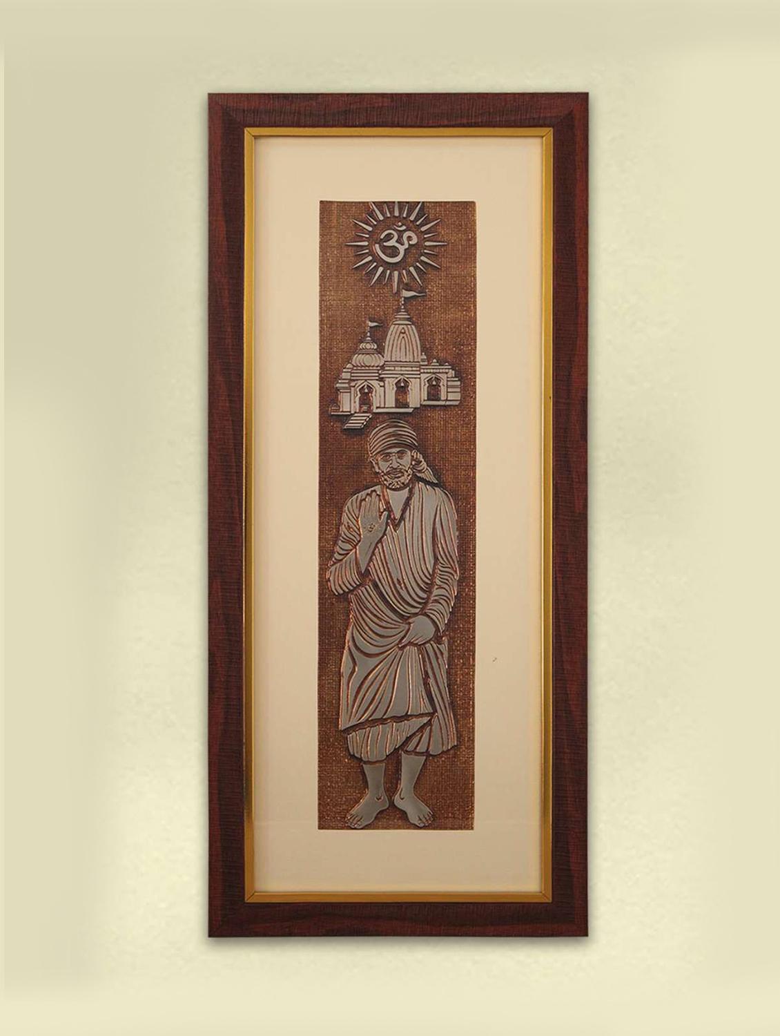 divine sai baba wall painting - 21866066 -  Zoom Image - 0