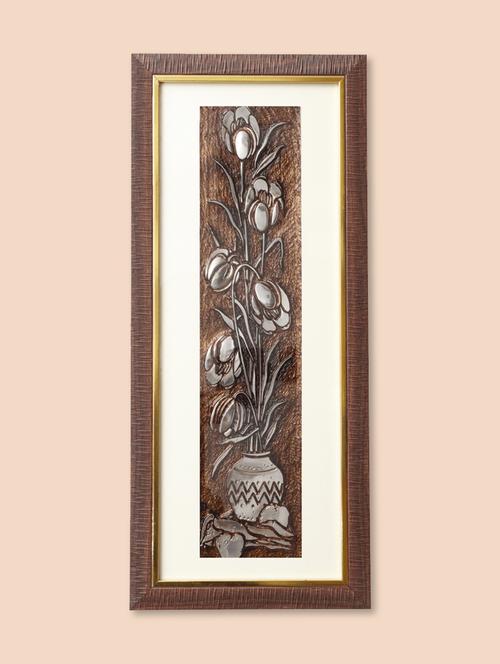 egyptian peony flower wall painting - 21866084 -  Standard Image - 0