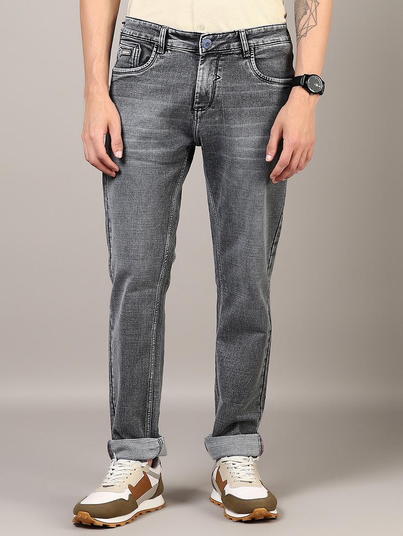 men solid mid rise slim fit jean - 21871629 - Zoom Image - 0