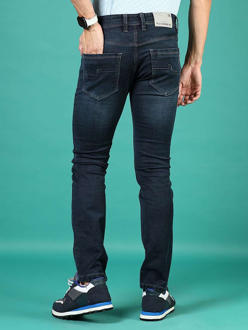 men washed mid rise full length jean - 21872056 -  Standard Image - 2