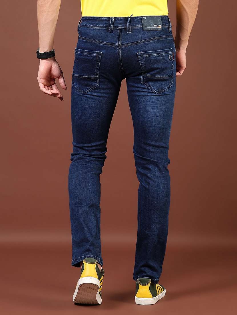 men washed mid rise full length jean - 21872369 -  Standard Image - 2