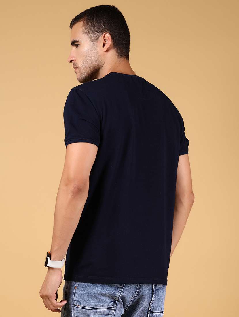 men chest print short sleeve regular fit t-shirt - 21872802 -  Standard Image - 2