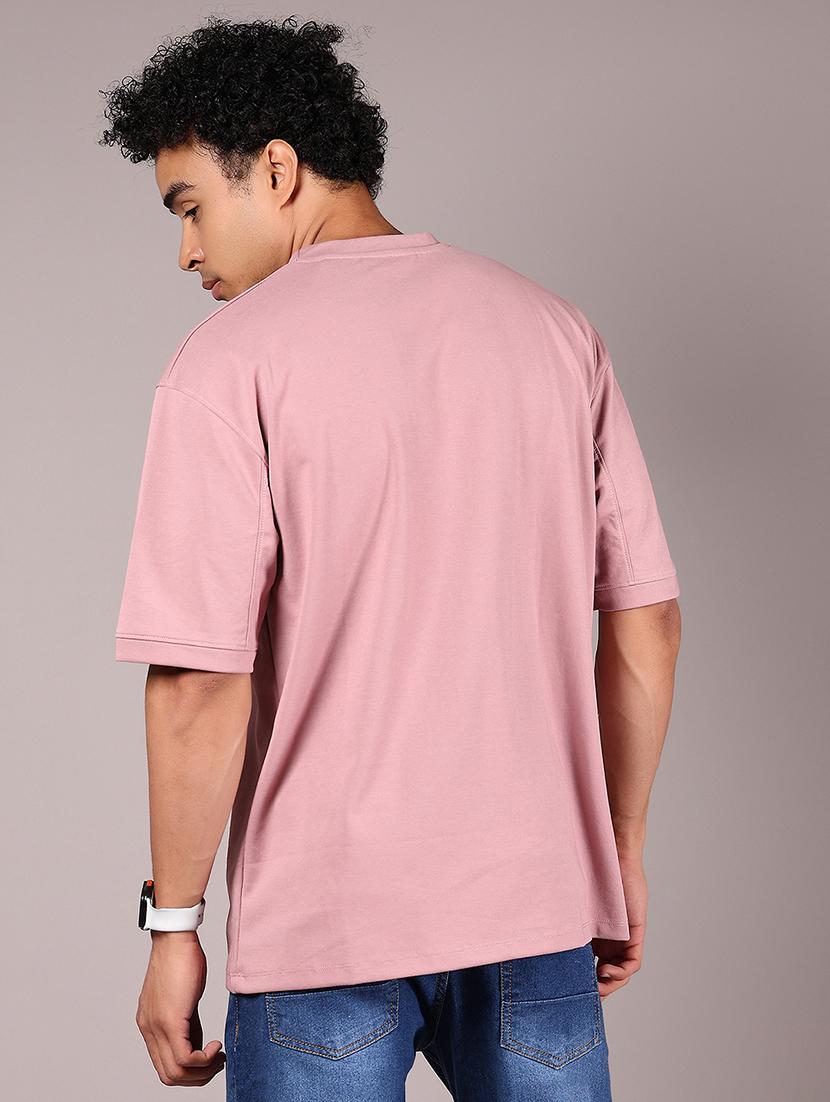 men placement print short sleeve oversized t-shirt - 21873050 - Standard Image - 2