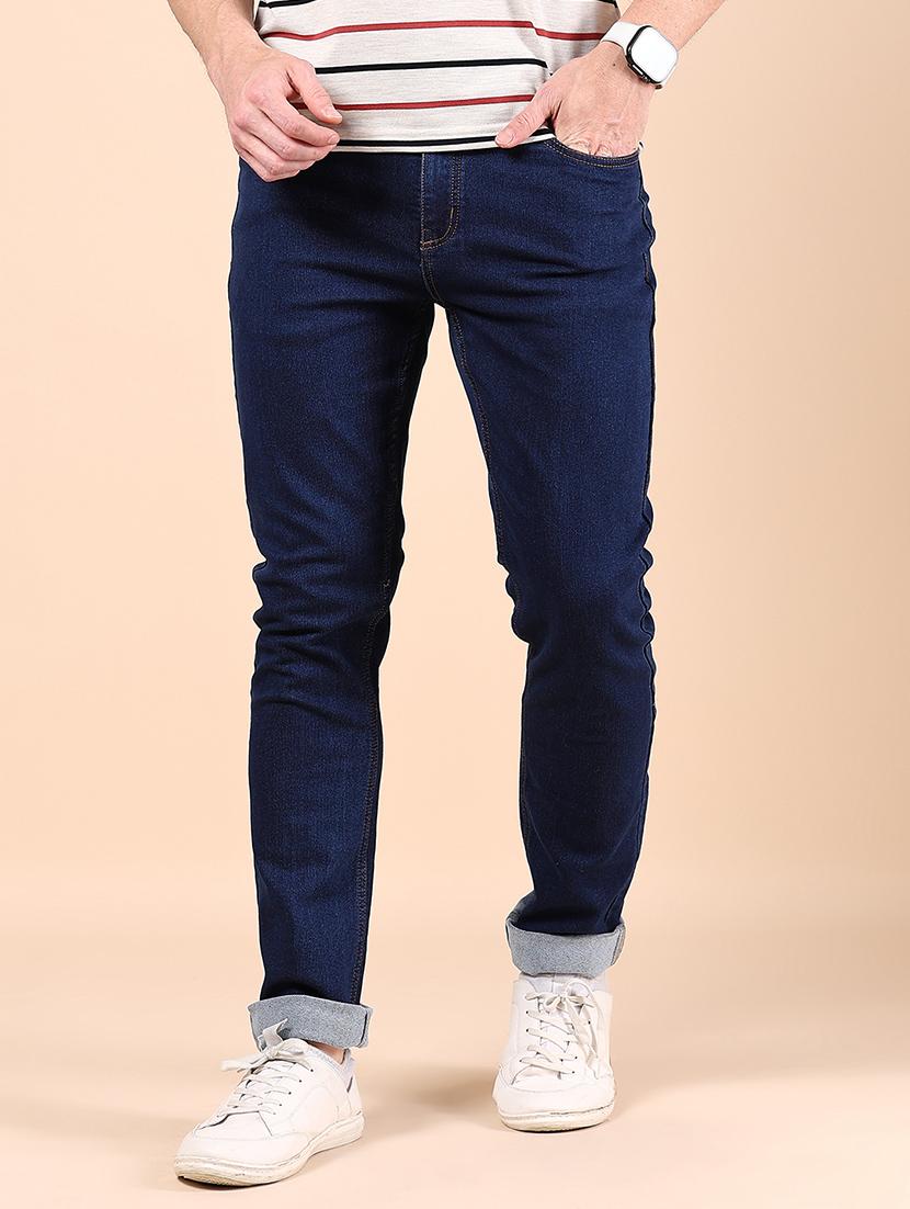 men solid mid rise skinny fit jean - 21873542 - Standard Image - 2