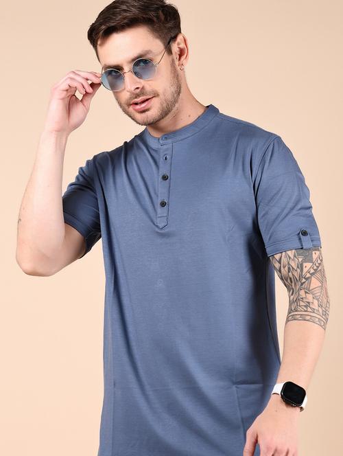 men solid short sleeve regular fit t-shirt - 21873548 -  Standard Image - 0