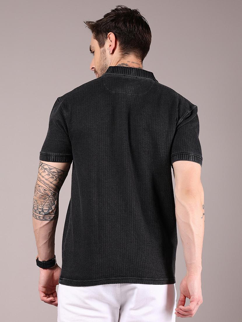 men self design short sleeve regular fit polo t-shirt - 21873696 - Standard Image - 2