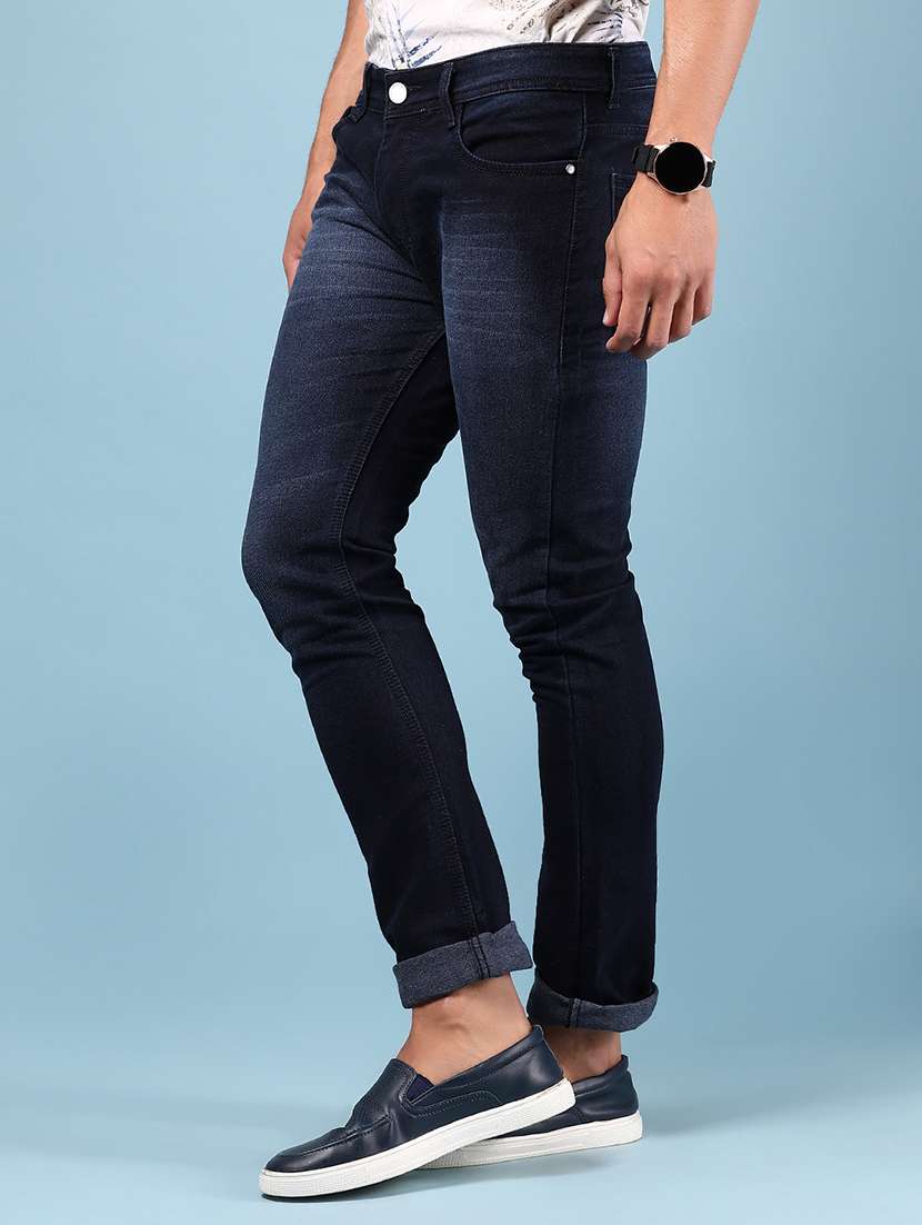 men washed mid rise full length jeans - 21873772 -  Standard Image - 2