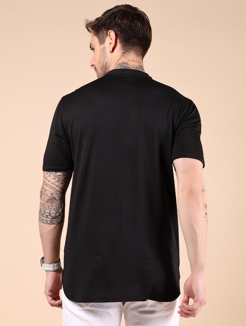men solid short sleeve regular fit t-shirt - 21873892 - Standard Image - 2
