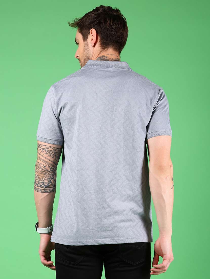 men printed short sleeve regular fit polo t-shirt - 21873915 -  Standard Image - 2