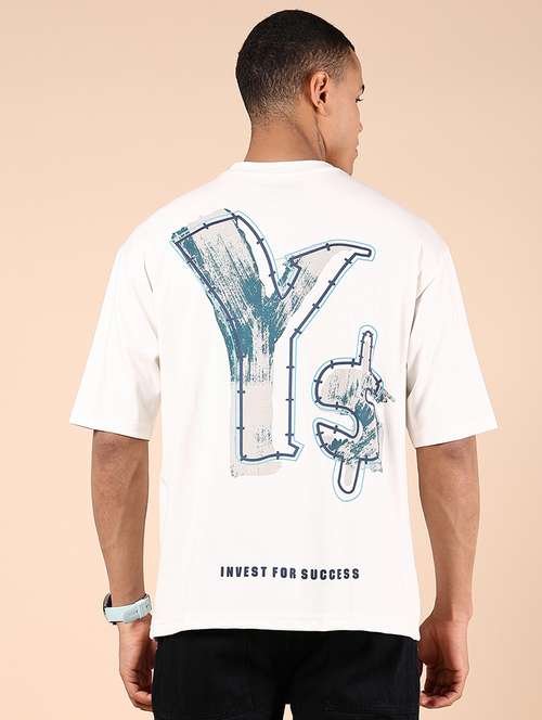 men printed short sleeve loose fit t-shirt - 21874237 - Standard Image - 0