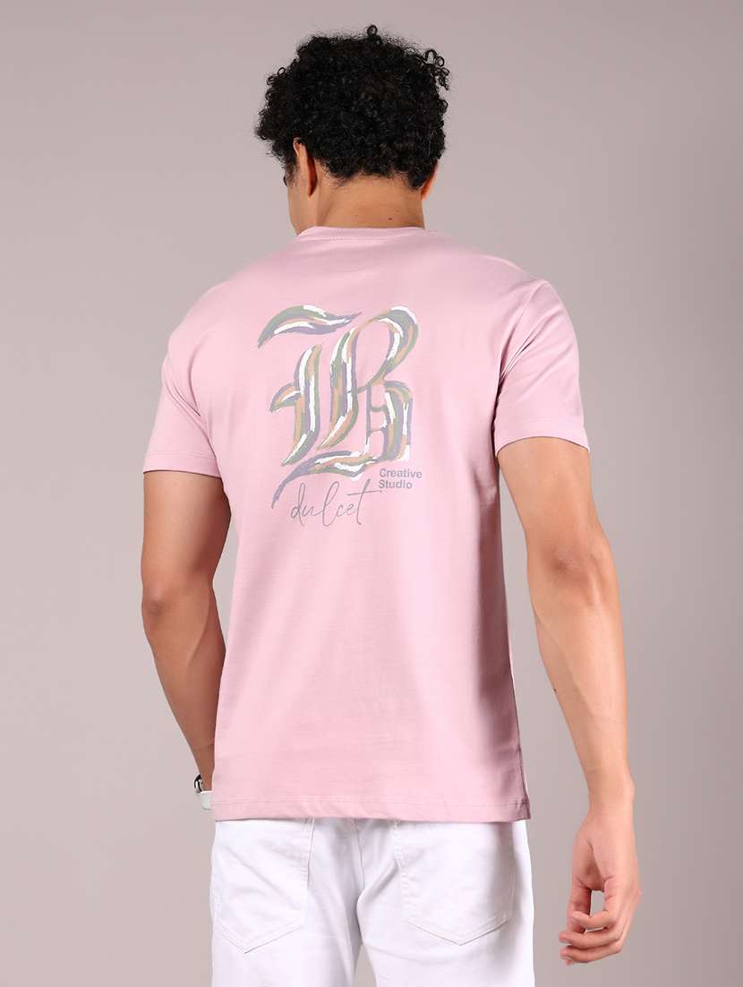 men printed short sleeve regular fit t-shirt - 21874330 - Standard Image - 2