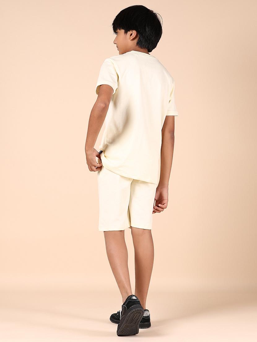 boys printed short sleeves co-ord set - 21874389 - Standard Image - 2