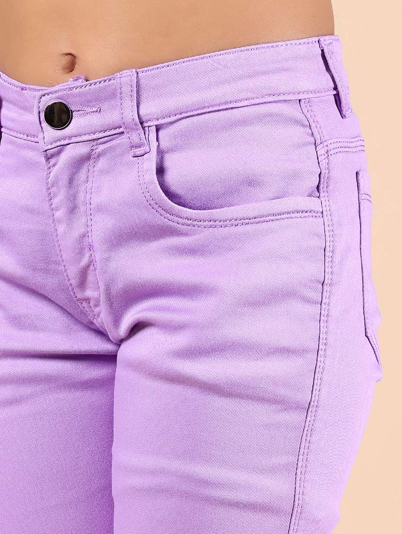 girls solid mid rise bootcut jeans - 21874390 -  Standard Image - 2