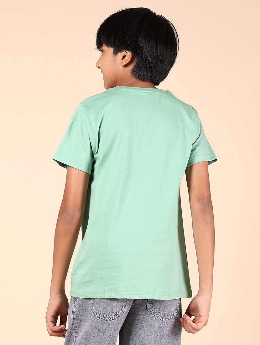 olive cotton single jersey tshirt - 21874456 - Standard Image - 2
