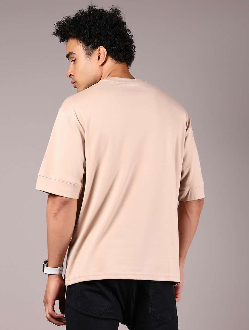 men solid short sleeve loose fit t-shirt - 21874467 -  Standard Image - 2