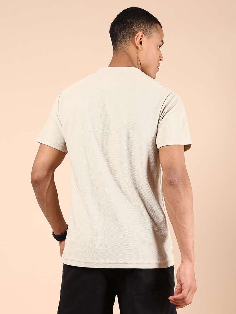 men front print round neck regular fit t-shirt - 21874472 -  Standard Image - 2