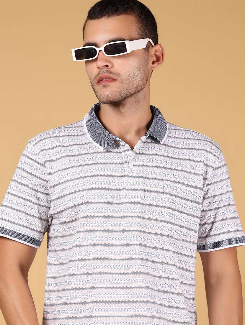 white cotton all over print tshirt - 21879134 - Standard Image - 2