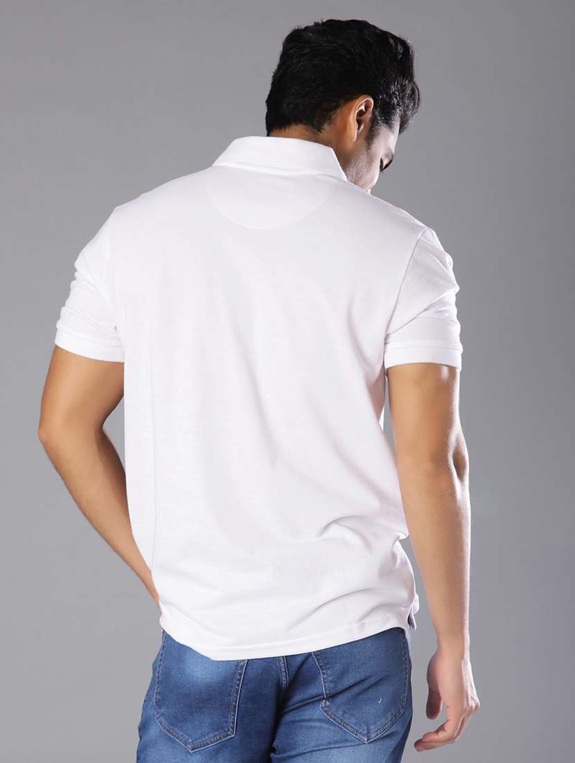 men striped short sleeve regular fit polo t-shirt - 21880818 -  Standard Image - 2