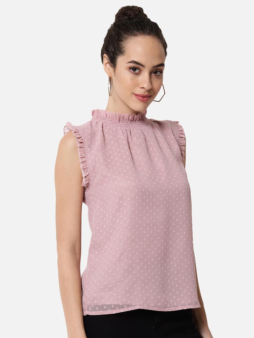 women self designed sleeveless regular top - 21880874 - Standard Image - 2