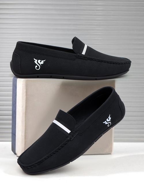 men black slip on loafer - 21880907 -  Standard Image - 0