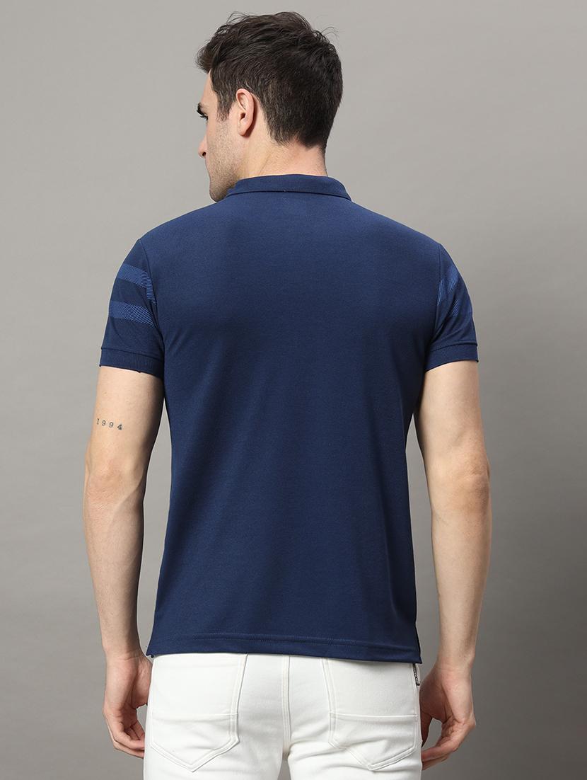 men checked short sleeve regular fit polo t-shirt - 21881051 - Standard Image - 2