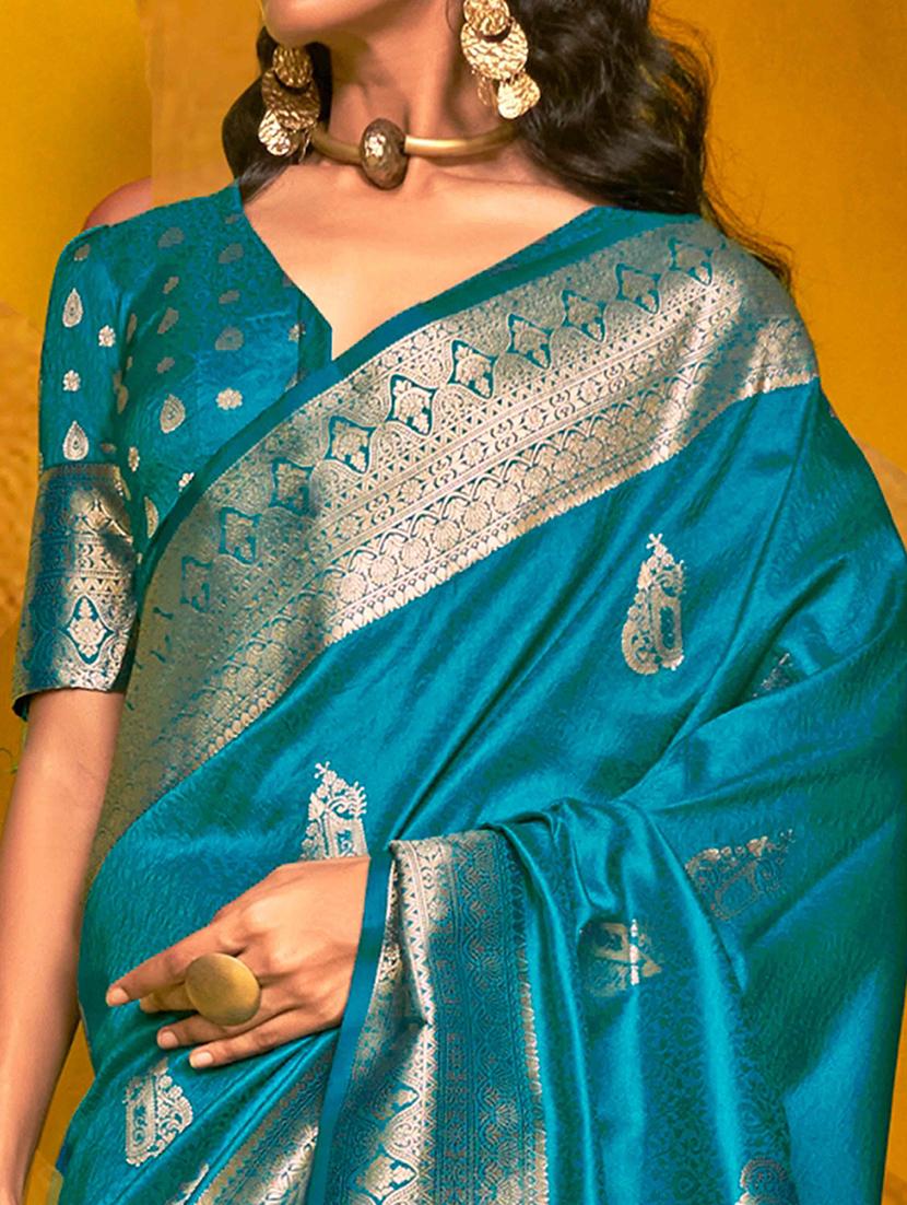 women self design banarasi saree with blouse - 21881126 - Standard Image - 2