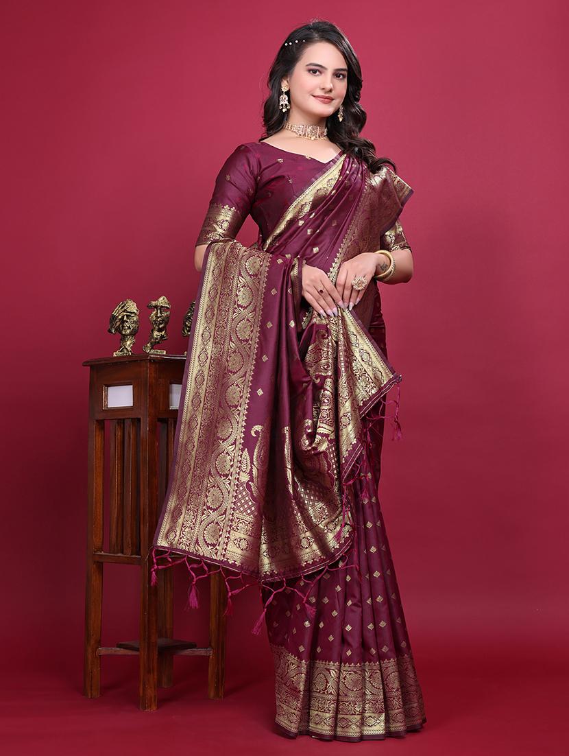 women self design banarasi saree with blouse - 21881501 - Standard Image - 2