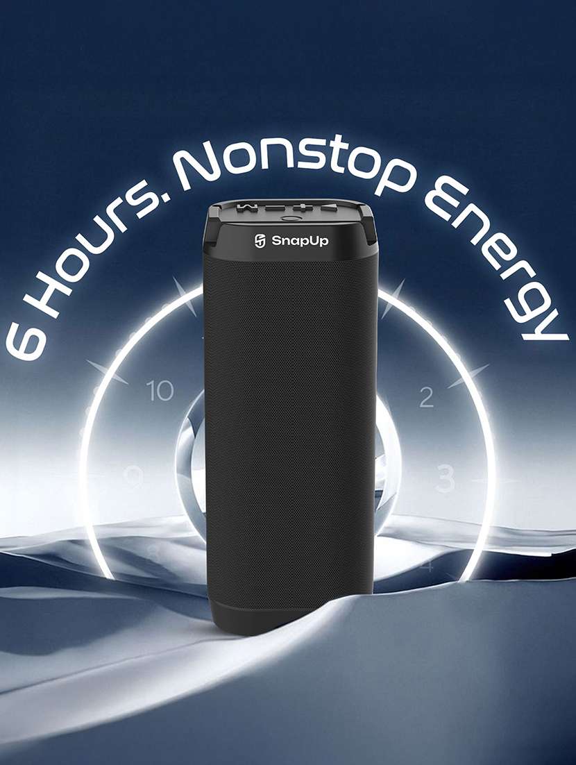 snapup groove max portable bluetooth speaker (jet black) - 21882694 -  Standard Image - 2