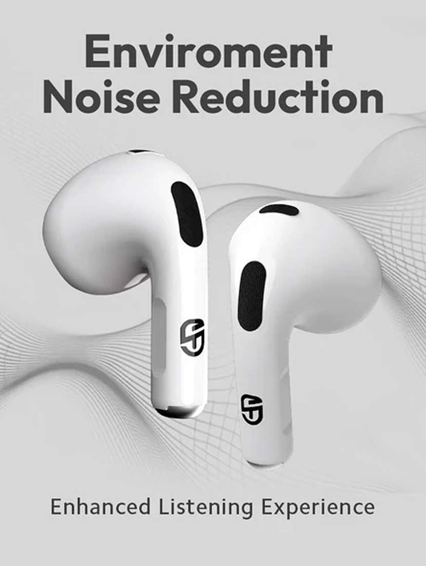 snapup snapods c300 true wireless semi-in-ear earbuds (white) - 21882710 -  Standard Image - 2