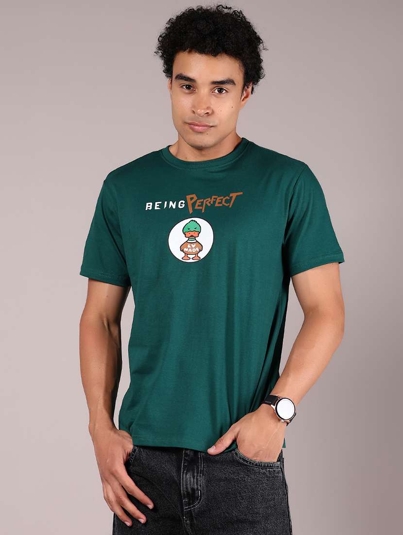 men printed short sleeve print t-shirt - 21885303 -  Standard Image - 2