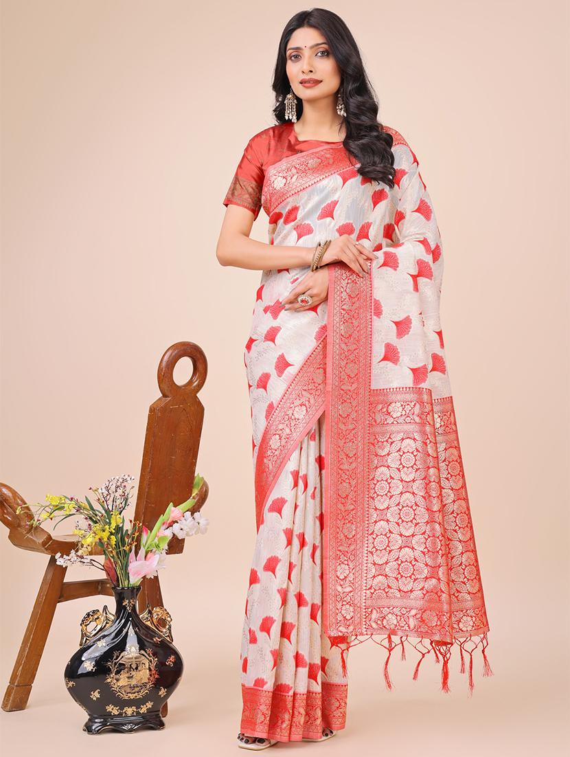 women self design bordered saree with blouse - 21888338 -  Zoom Image - 0