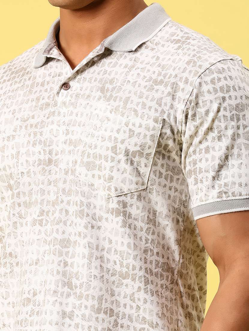 men solid short sleeve rgular fit polo t-shirt - 21898825 -  Standard Image - 2