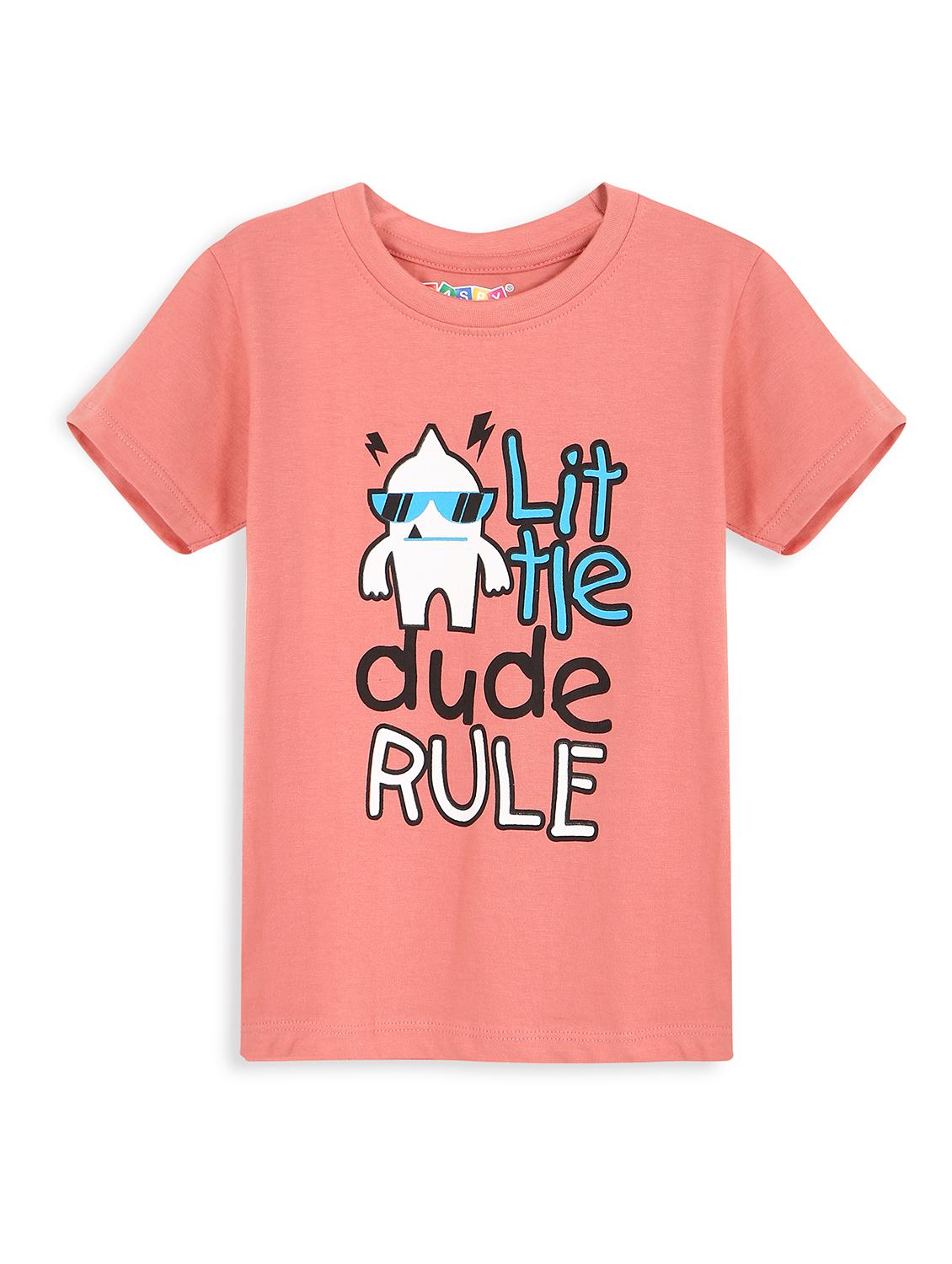 boys pack of 2 round neck t-shirt - 21899357 - Standard Image - 2
