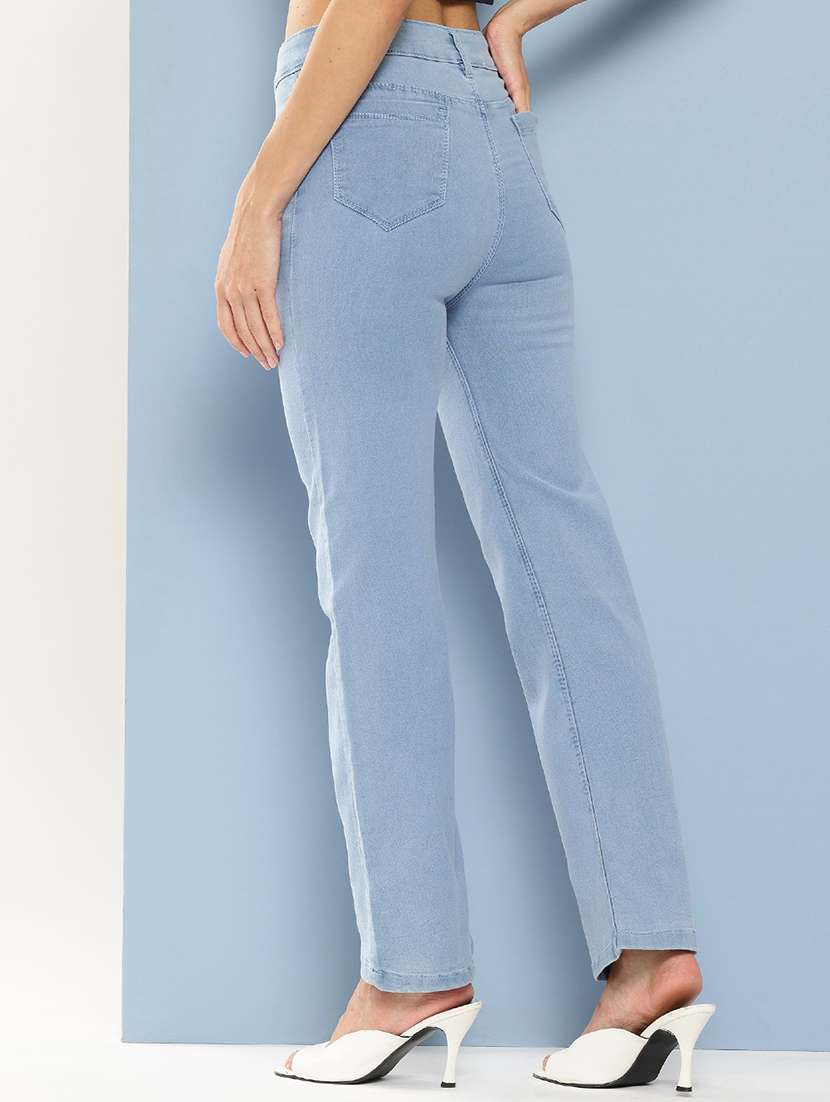 girls solid mid rise bootcut jean - 21901028 -  Standard Image - 2