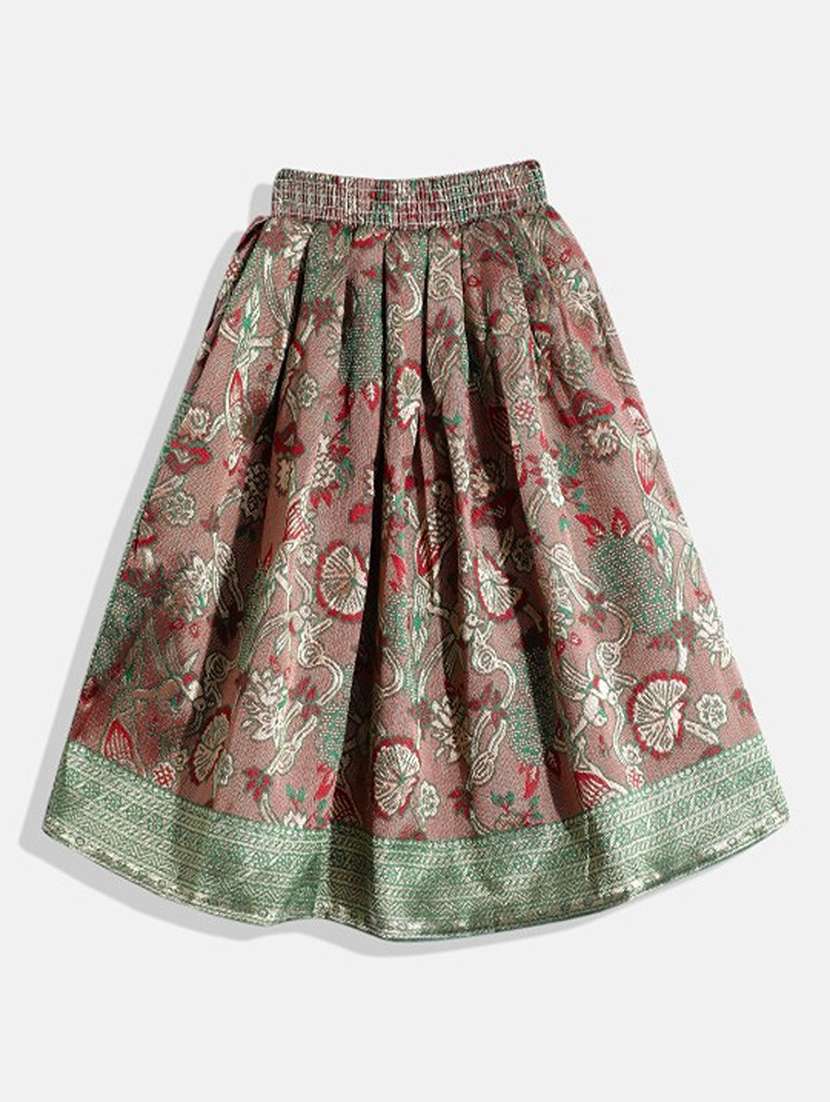 gilrs printed sleeveless lehenga choli set - 21901108 -  Standard Image - 2