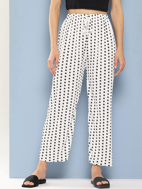 women printed mid rise ankle length straight palazzo - 21901189 - Standard Image - 0