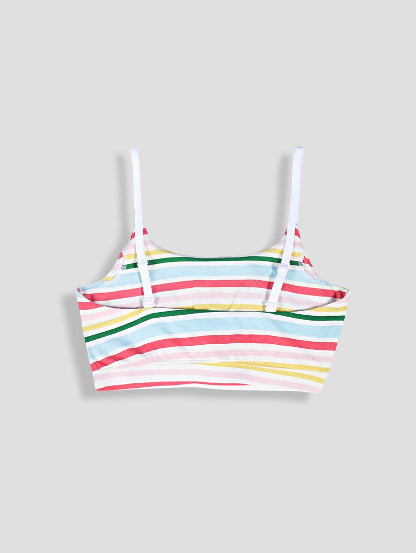 girls pack of 2 printed bra - 21901341 - Standard Image - 2