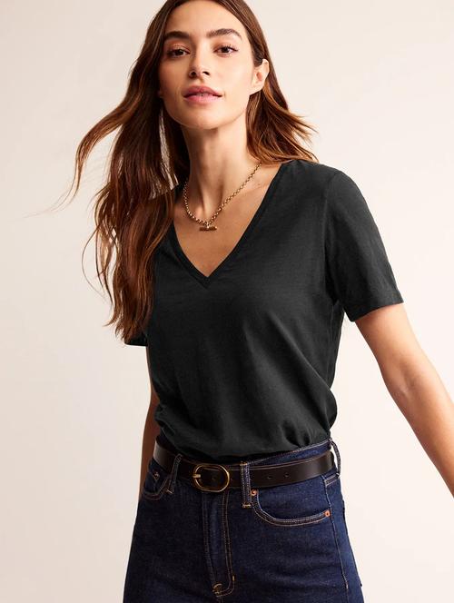 women solid short sleeve t-shirt - 21902928 -  Standard Image - 0