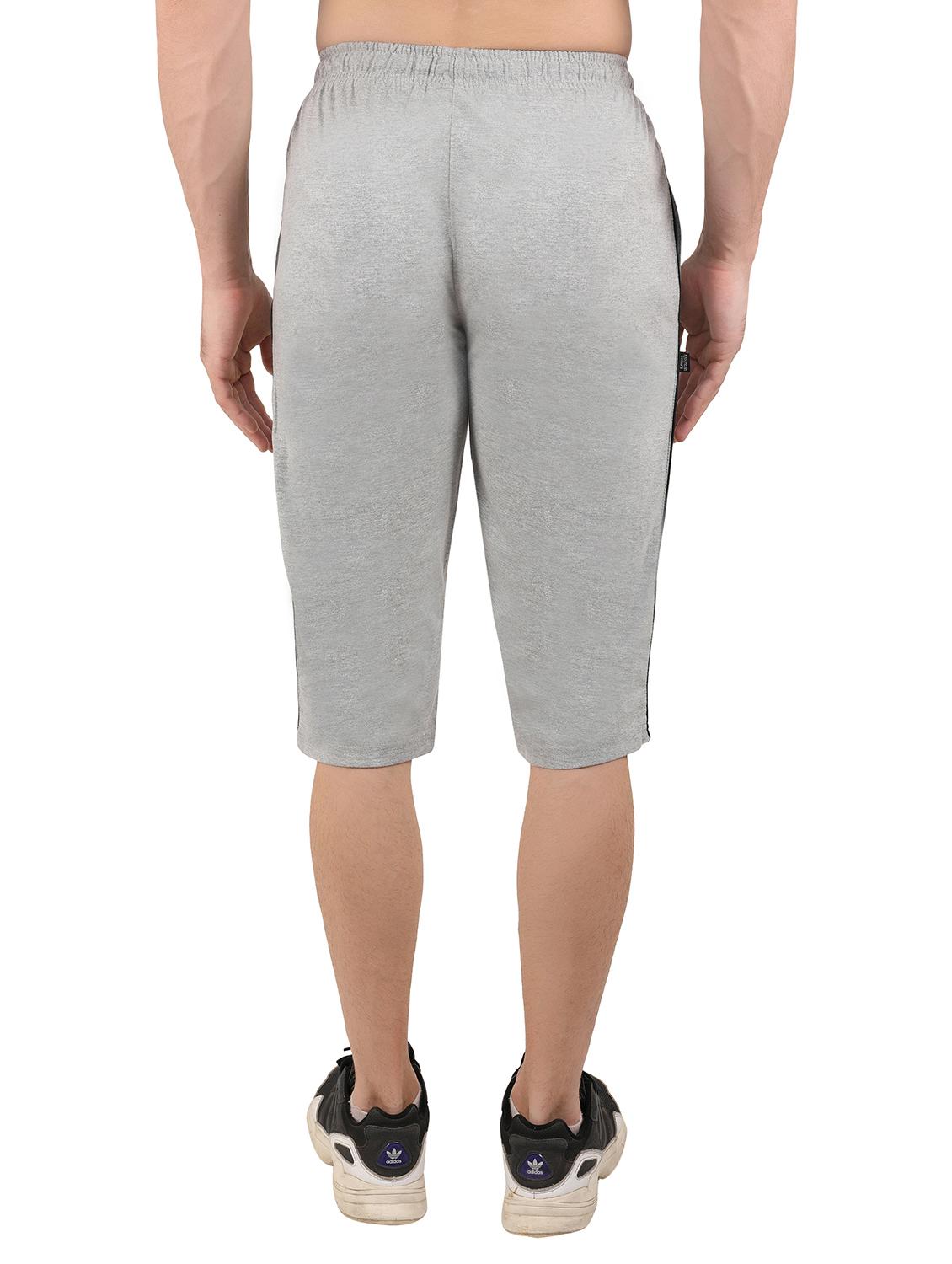 men solid mid rise regular fit sport shorts - 21903992 - Standard Image - 2