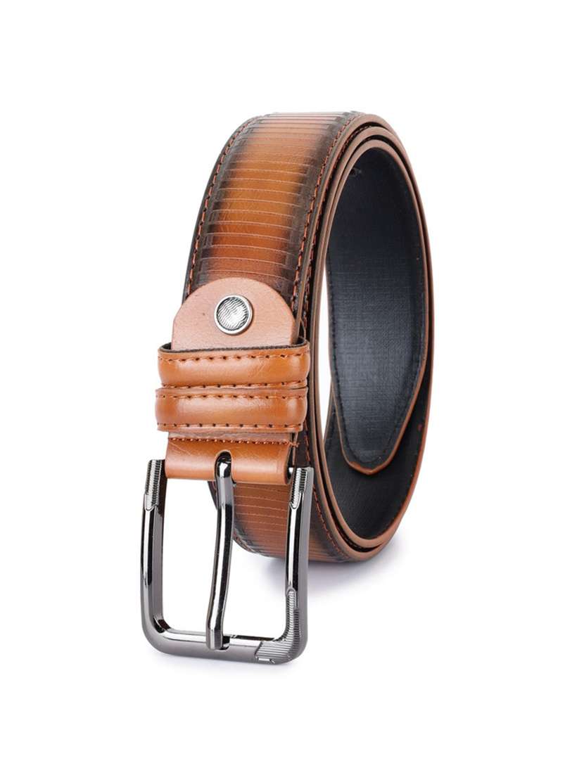 men tan buckle closure belt - 21904021 -  Standard Image - 2