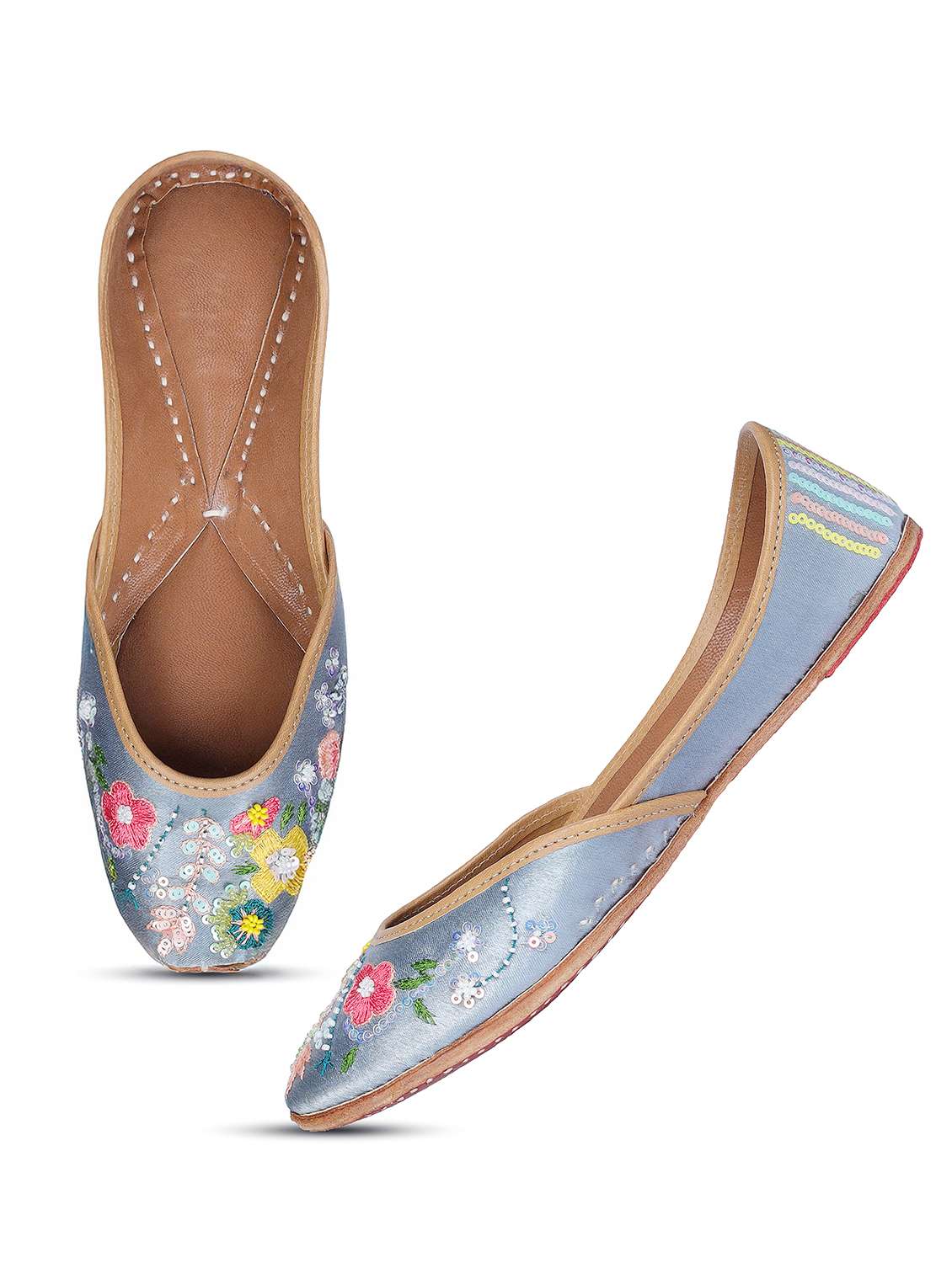 women handmade embroidered punjabi jutti - 21904379 -  Standard Image - 2