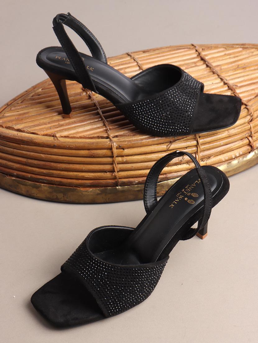 women black back strap sandal - 21904431 - Zoom Image - 0