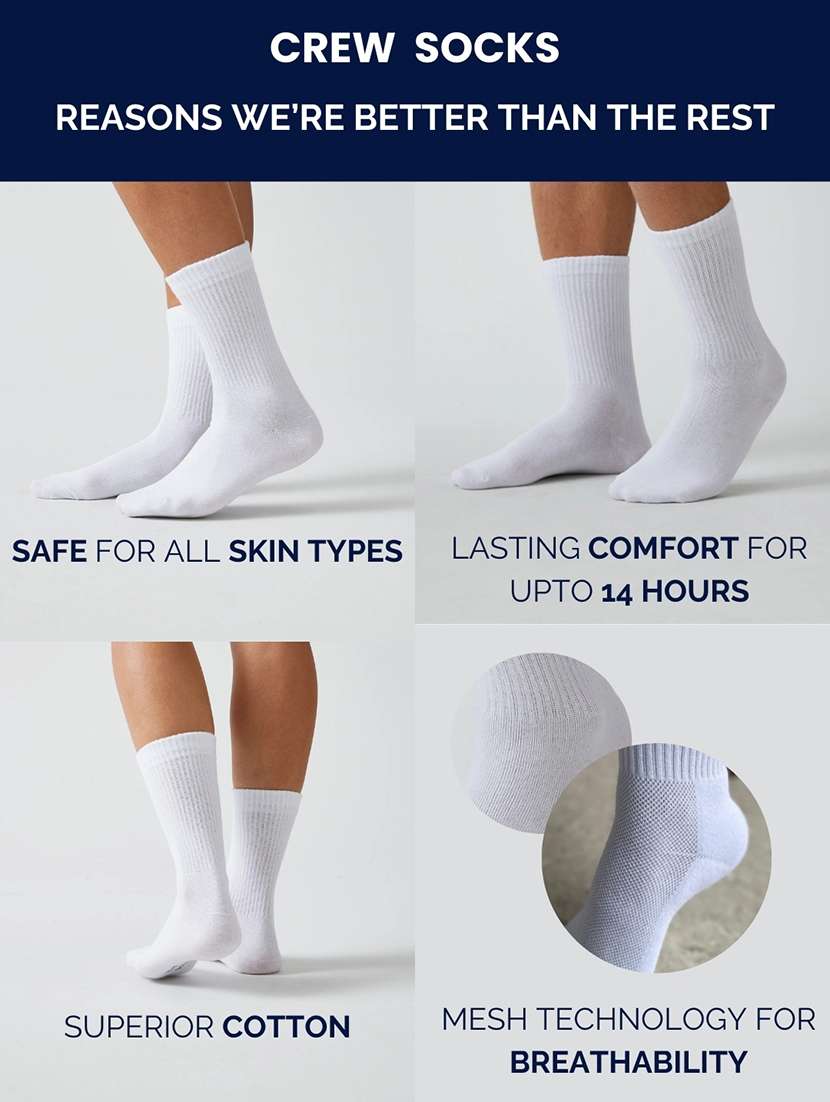 men pack of 3 above ankle length socks - 21904460 -  Standard Image - 2