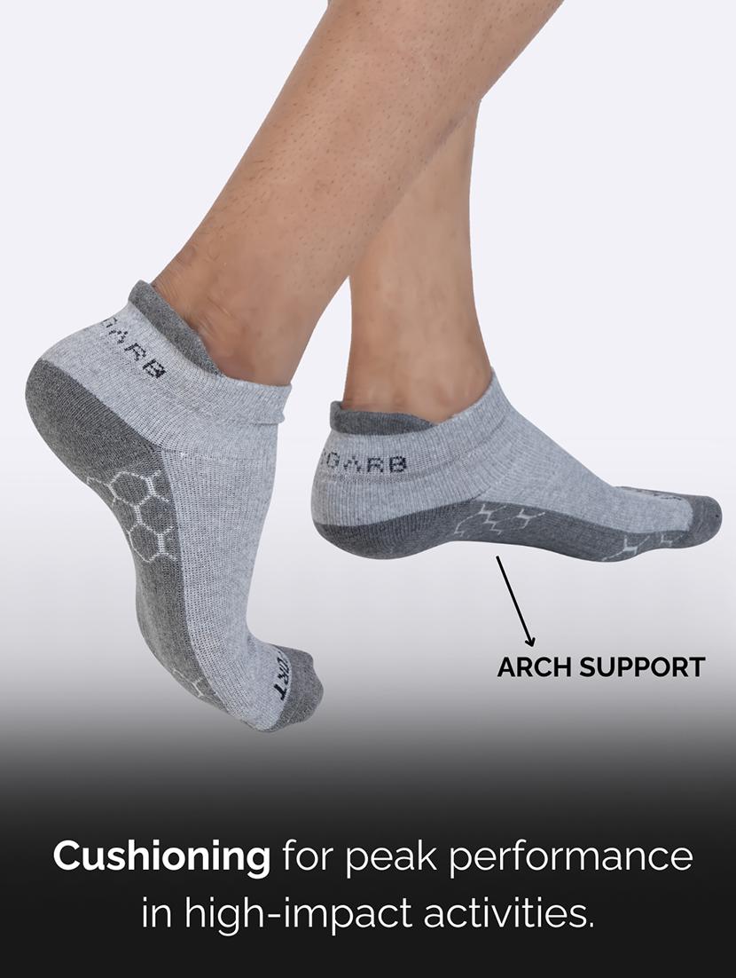 unisex pack of 3 ankle length sock - 21904528 - Standard Image - 2